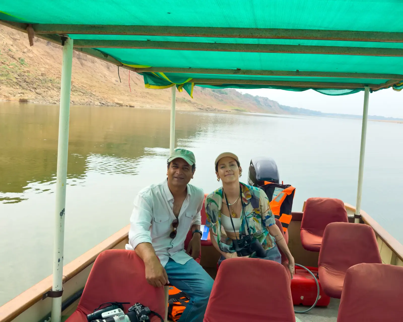 Guests out on the Chambal