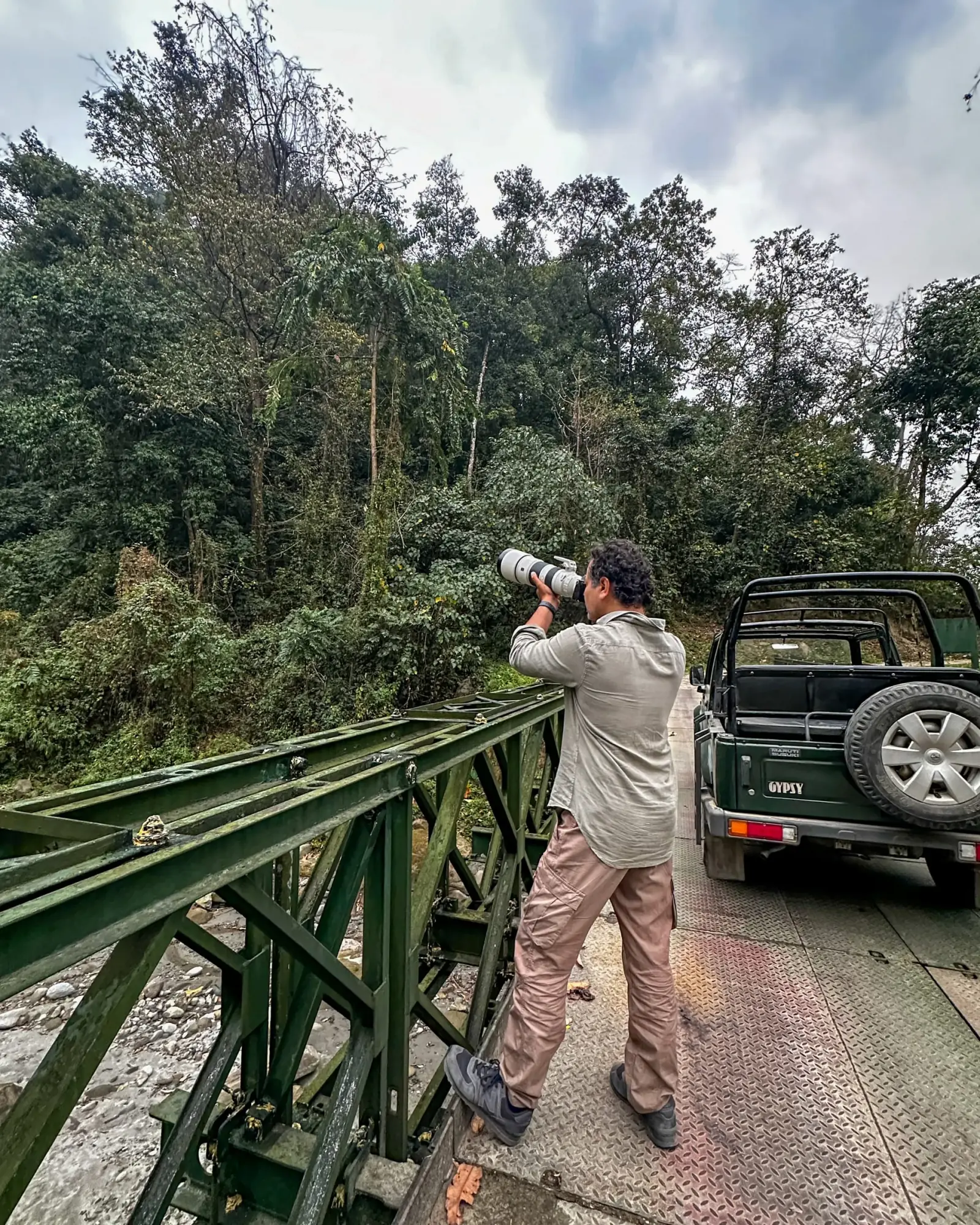 In the field, Manas
