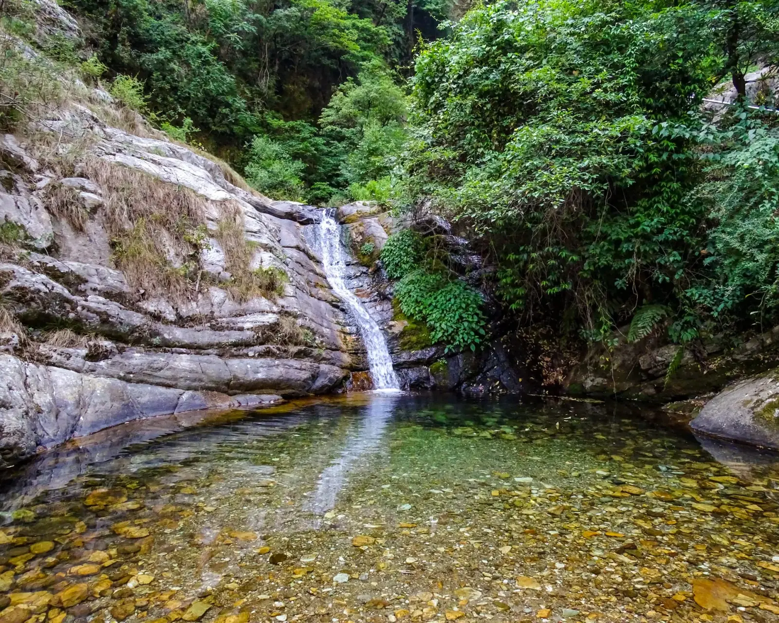 The Choe waterfall